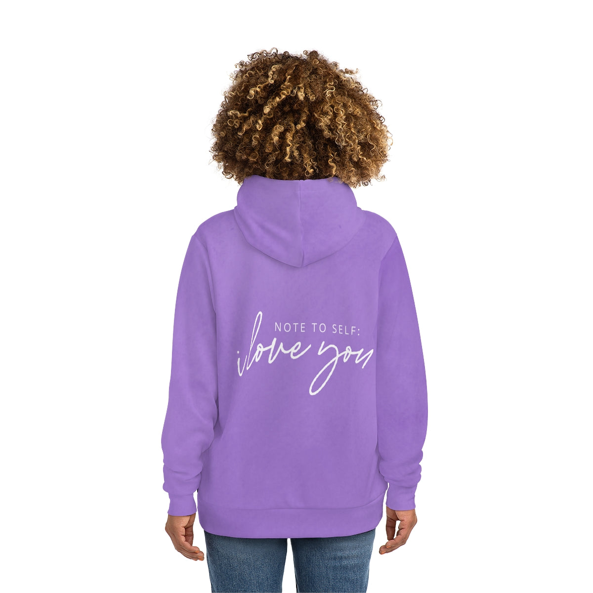 Simply Lovable Purple Watercolor Hoodie