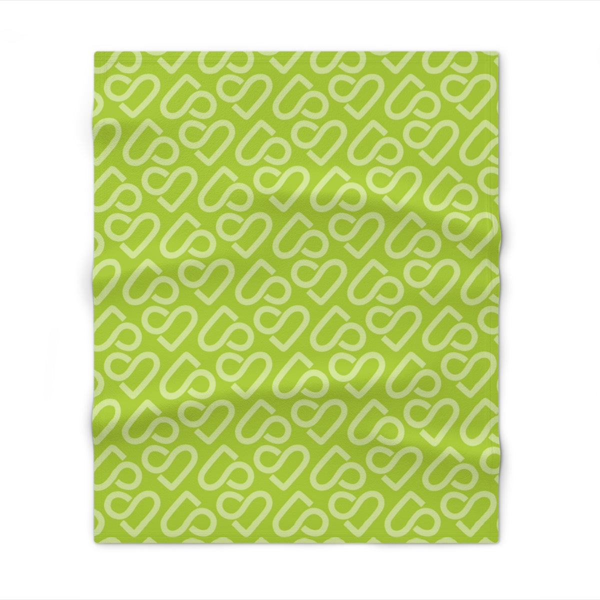 SL Green Throw Blanket