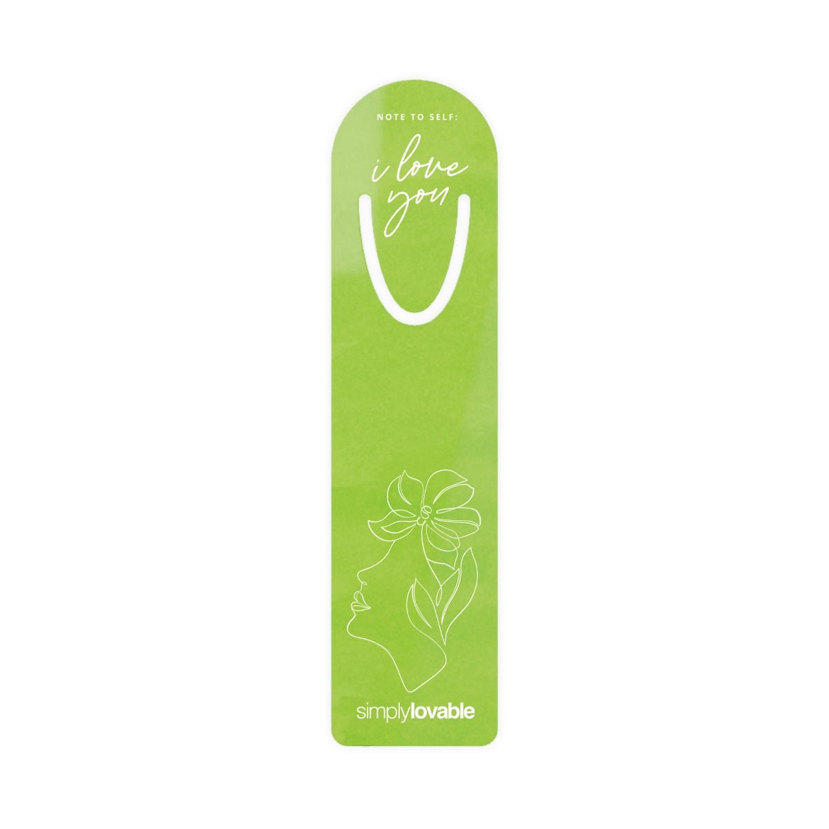 Note To Self: I Love You Bookmark