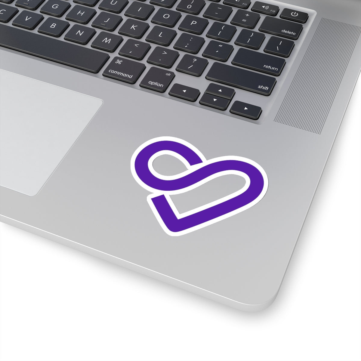 SL Purple Heart Logo Kiss-Cut Stickers