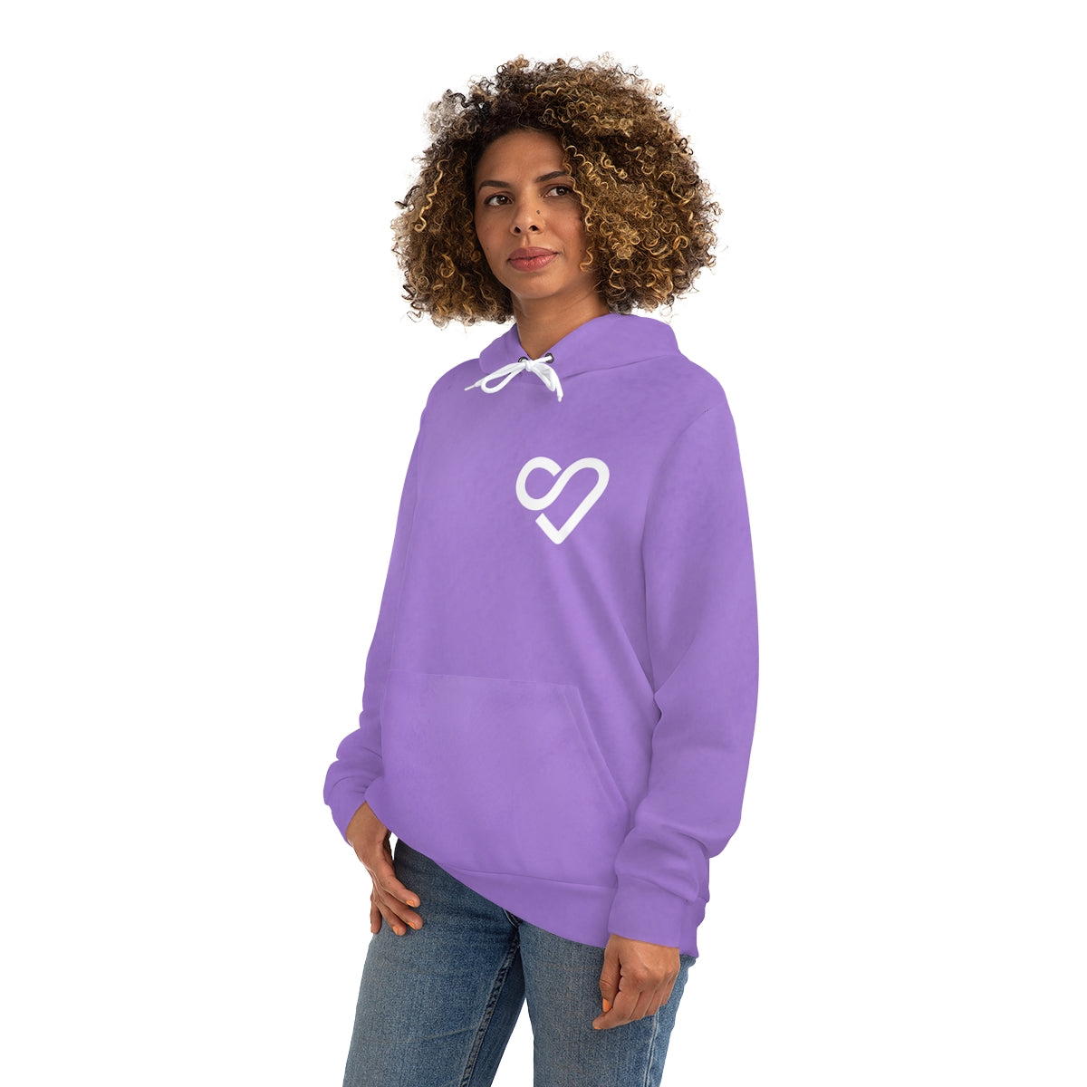 Simply Lovable Purple Watercolor Hoodie