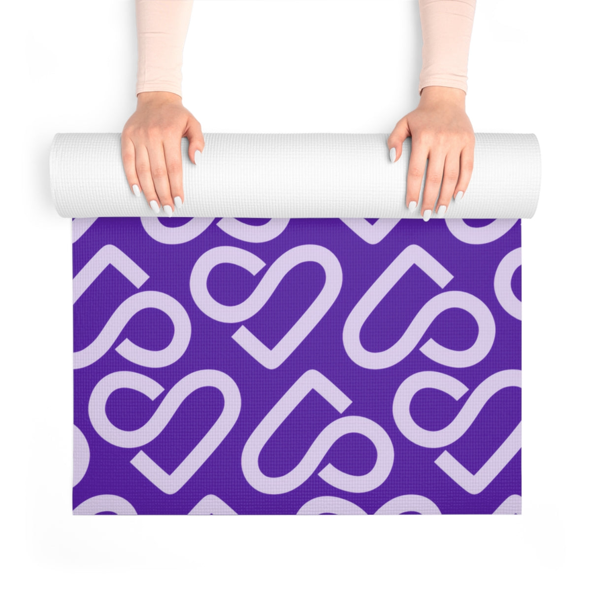 SL Custom Print Foam Yoga Mat (Purple)