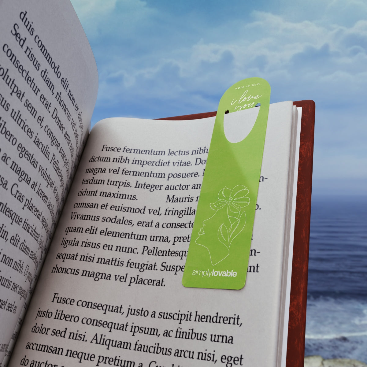 Note To Self: I Love You Bookmark