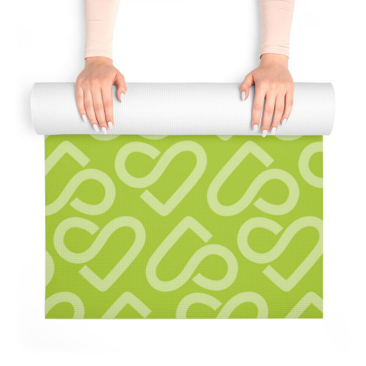 SL Custom Print Foam Yoga Mat (Green)