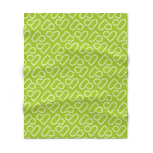SL Green Throw Blanket