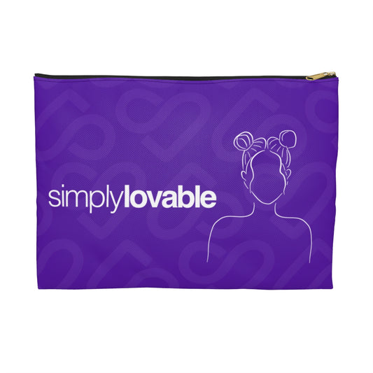 Simply Lovable Accessory Pouch (Purple)