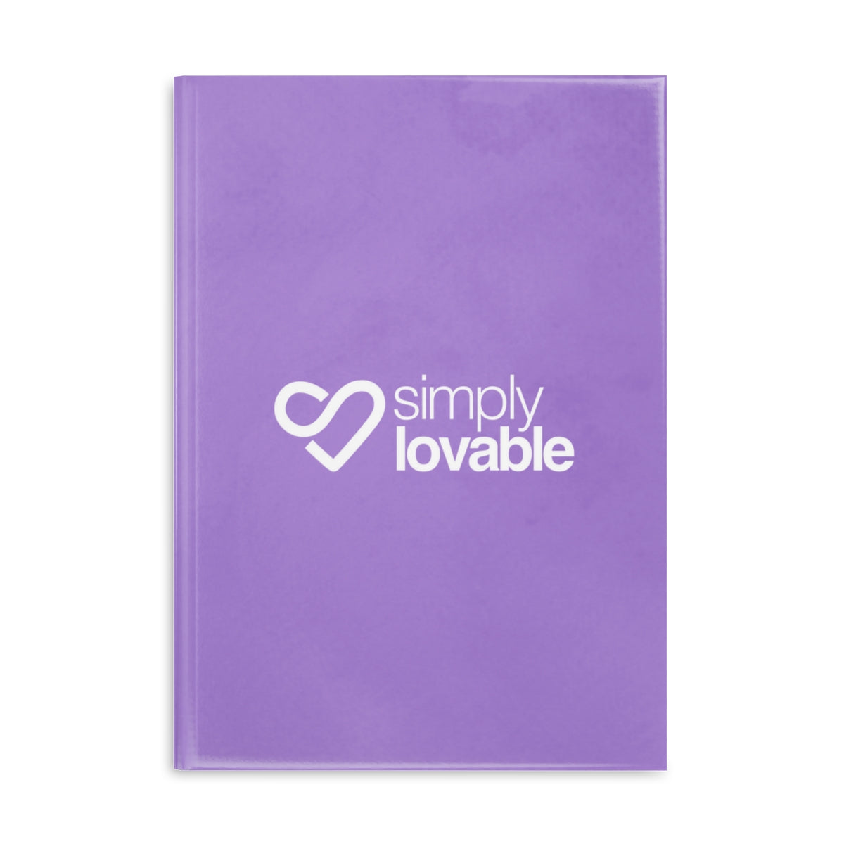 Simply Lovable Logo Hardcover Notebook with Puffy Covers