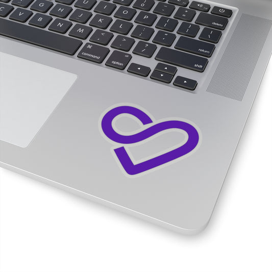 SL Purple Heart Logo Kiss-Cut Stickers