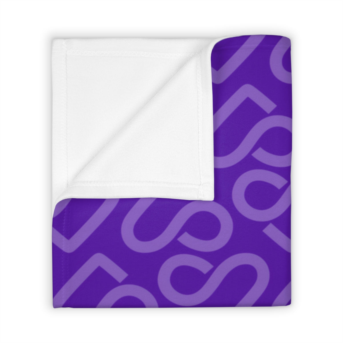 SL Purple Throw Blanket