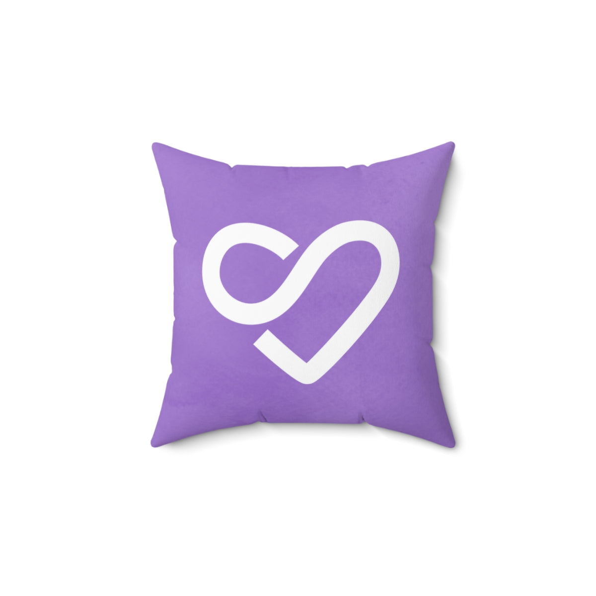 SL Purple Logo Square Pillow
