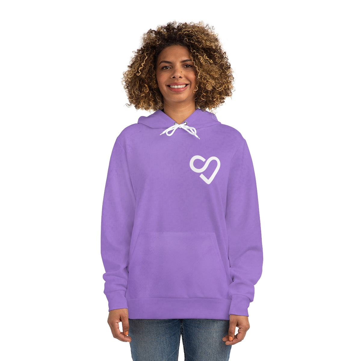 Simply Lovable Purple Watercolor Hoodie