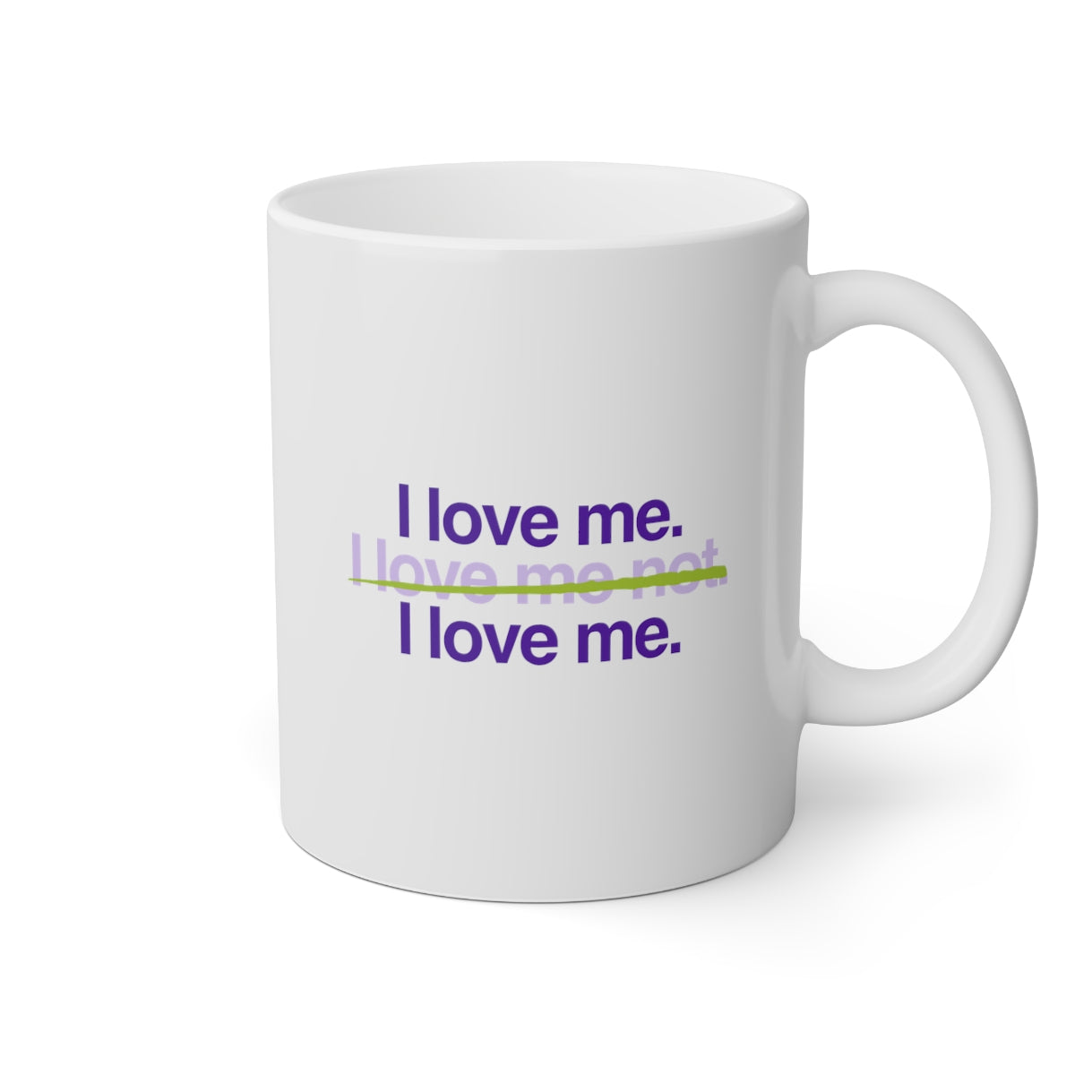 I Love Me Simply Lovable Logo Mug, 11oz