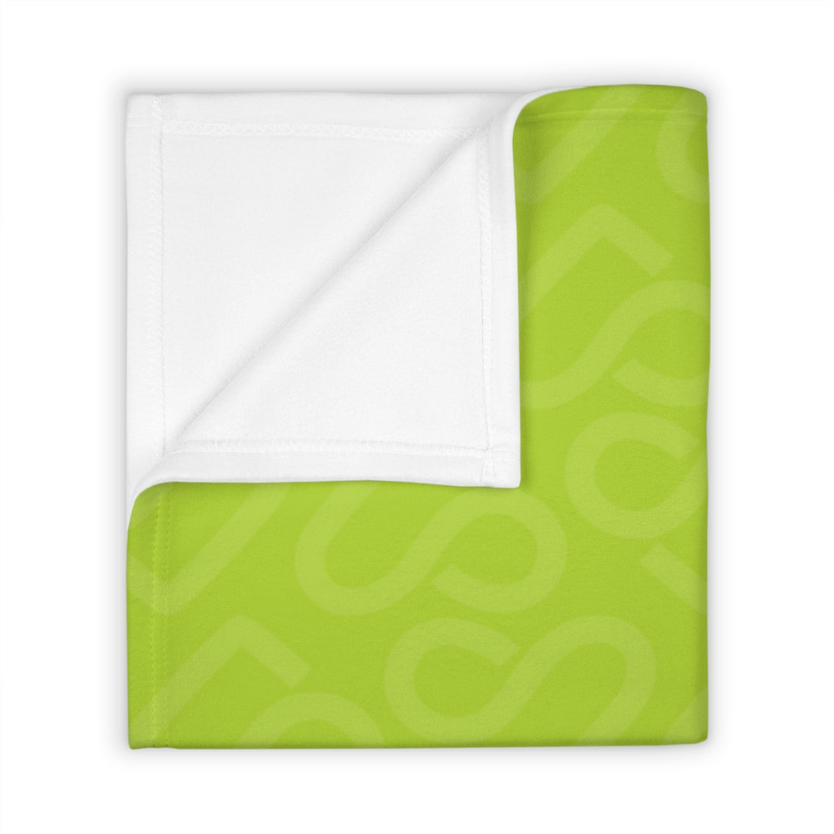 Note To Self: I Love You Green Throw Blanket