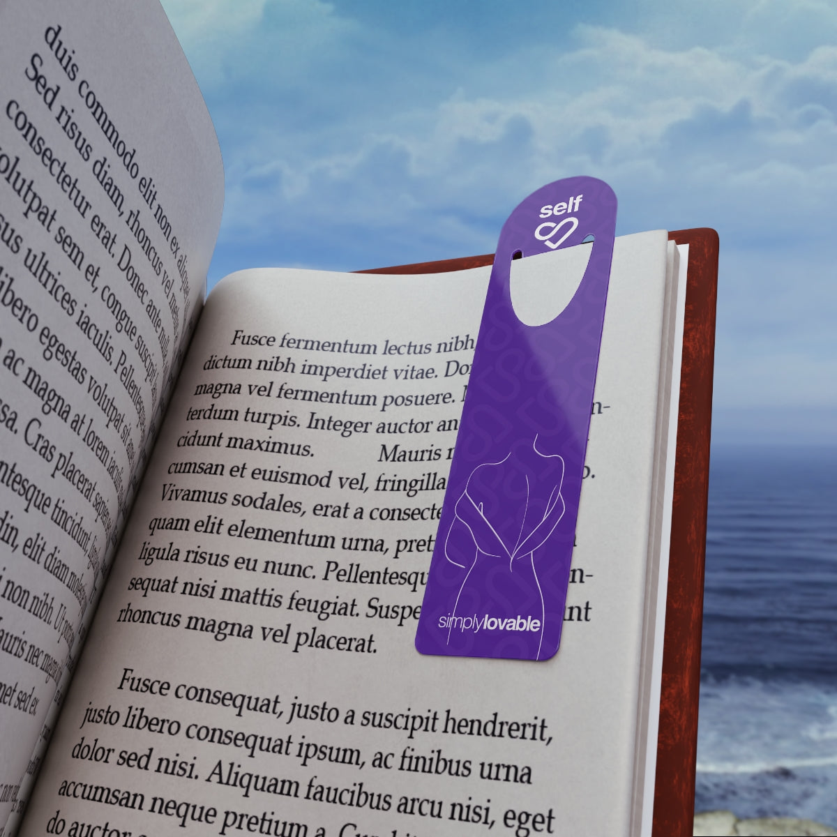 Simply Lovable Self-Love Bookmark