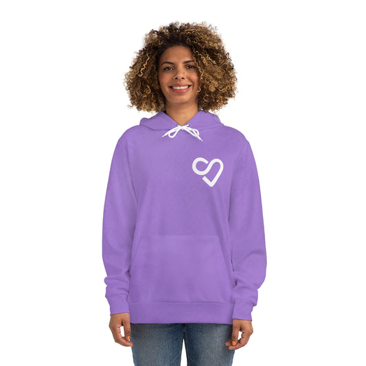 Simply Lovable Purple Watercolor Hoodie