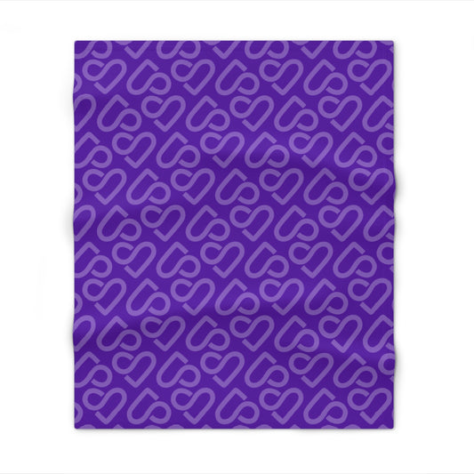 SL Purple Throw Blanket