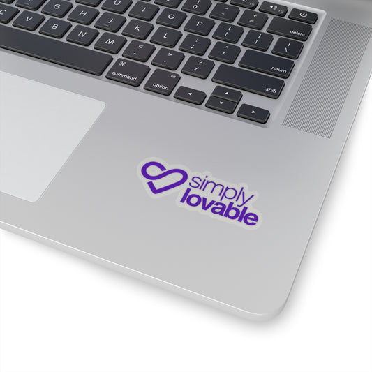 Simply Lovable Logo Kiss-Cut Stickers