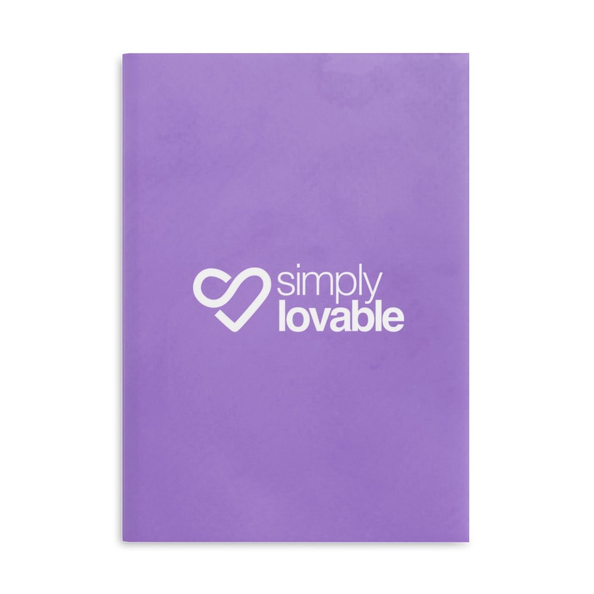 Simply Lovable Logo Hardcover Notebook with Puffy Covers