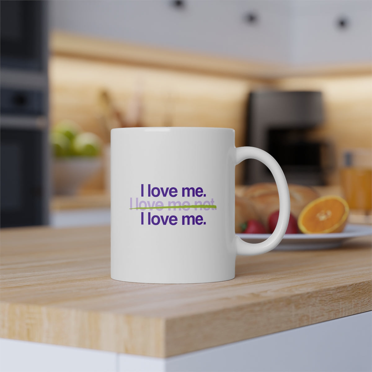 I Love Me Simply Lovable Logo Mug, 11oz